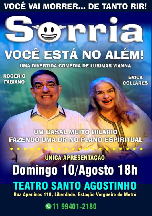 Sorria voce esta no alem - Congregação Espírita Maria Benta