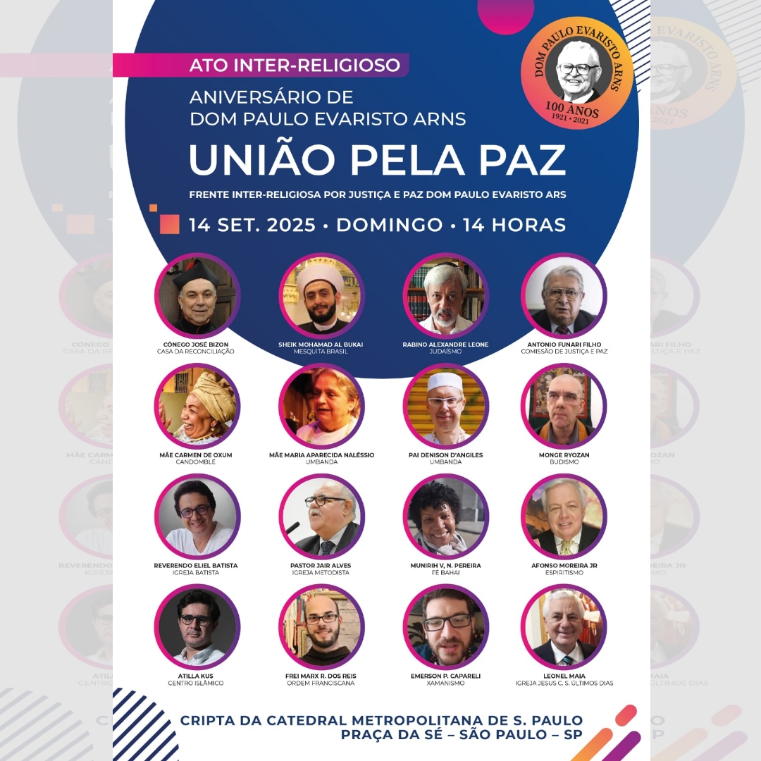 Evento Uniao pela paz 2025 - Congregação Espírita Maria Benta