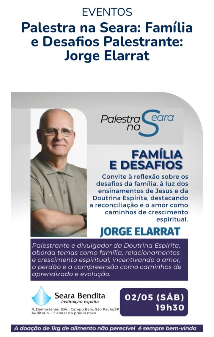 Familia e desafios - Congregação Espírita Maria Benta